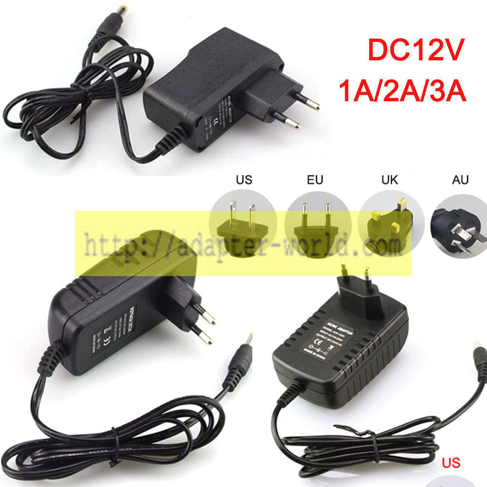*Brand NEW* AC100-240V To DC12V 1/2/3/5/6/8A Transformer LED Strip Adapter Power Supply